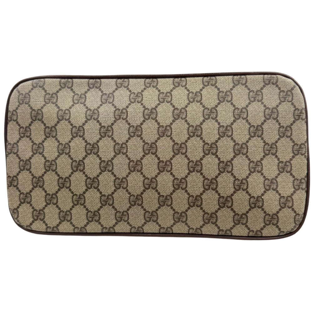 GUCCI Brown GG Canvas Dome Hand Shoulder Bag LHQ1863