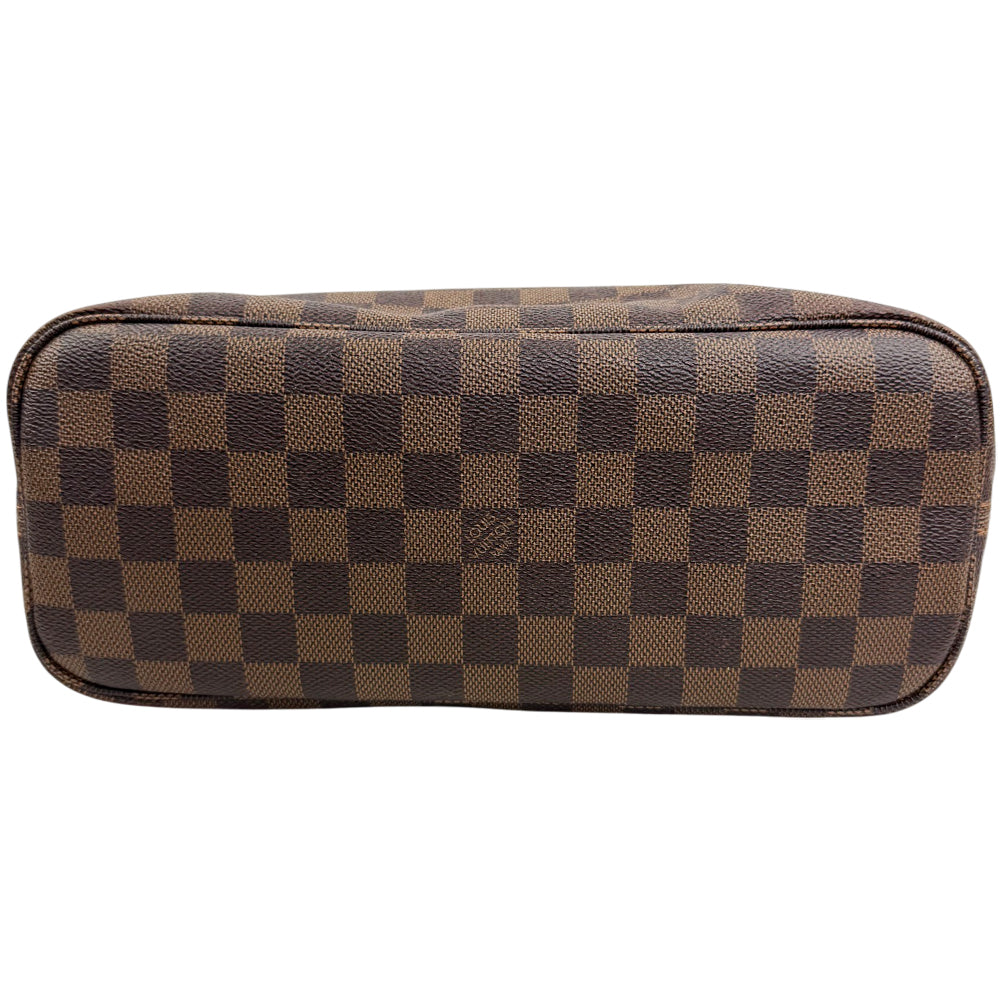 LOUIS VUITTON Neverfull PM Damier Ebene Shoulder Bag LHQ1865