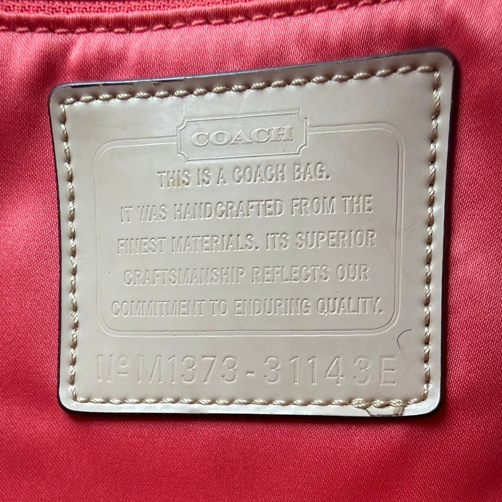 COACH Poppy C Graffiti Shoulder Bag LHQ1879