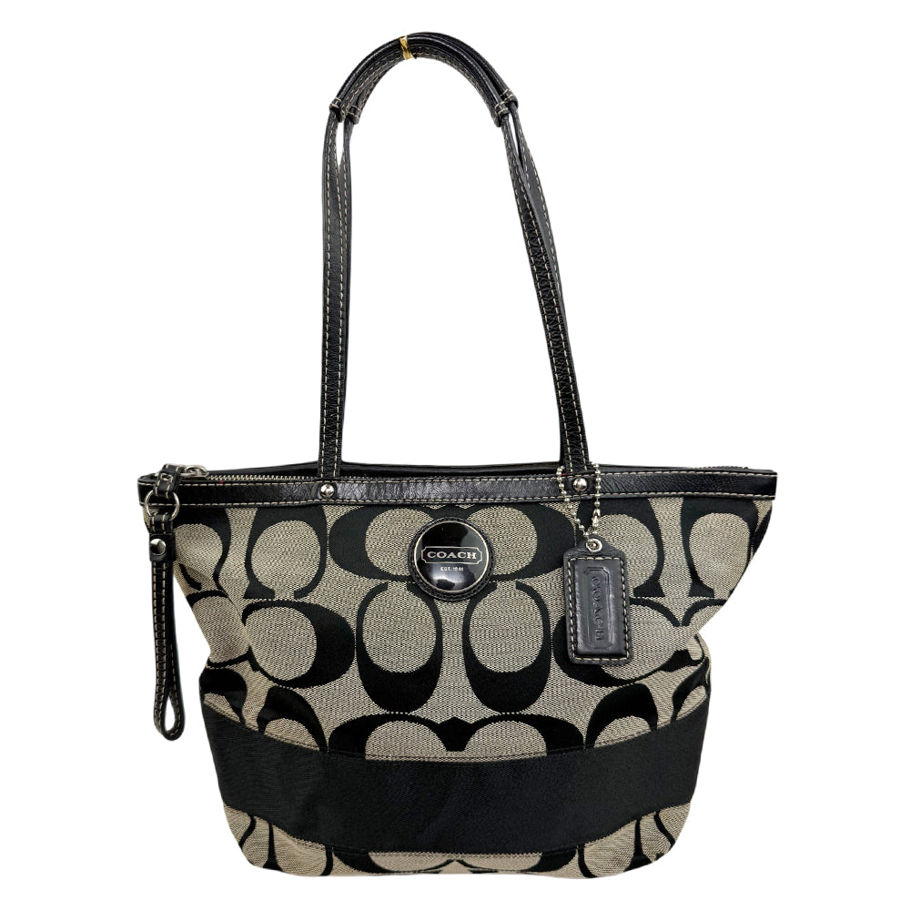 COACH Gallery Signature Canvas Tote Bag LHQ1882