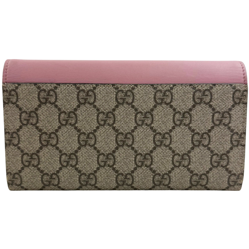 GUCCI Peony Pearl GG Purse Wallet LHQ1885