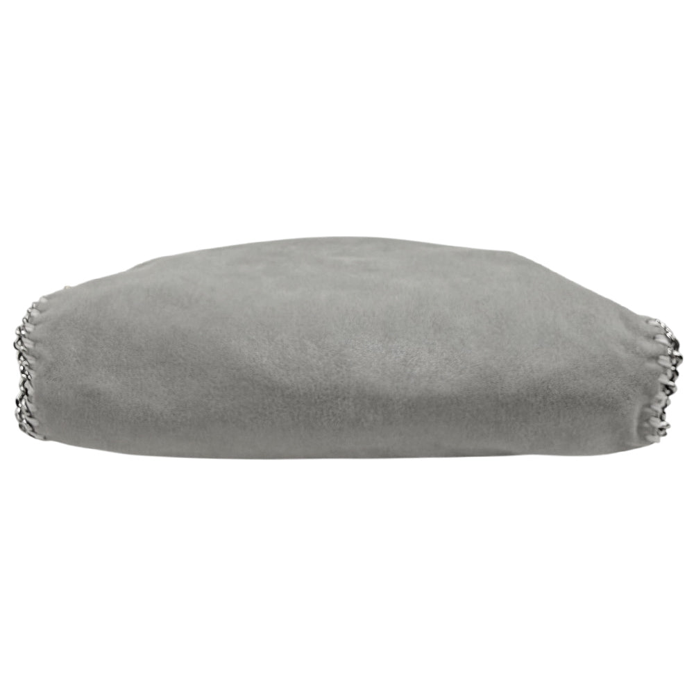 STELLA McCARTNEY Large Falabella Grey Chain Shoulder Bag LHQ1886