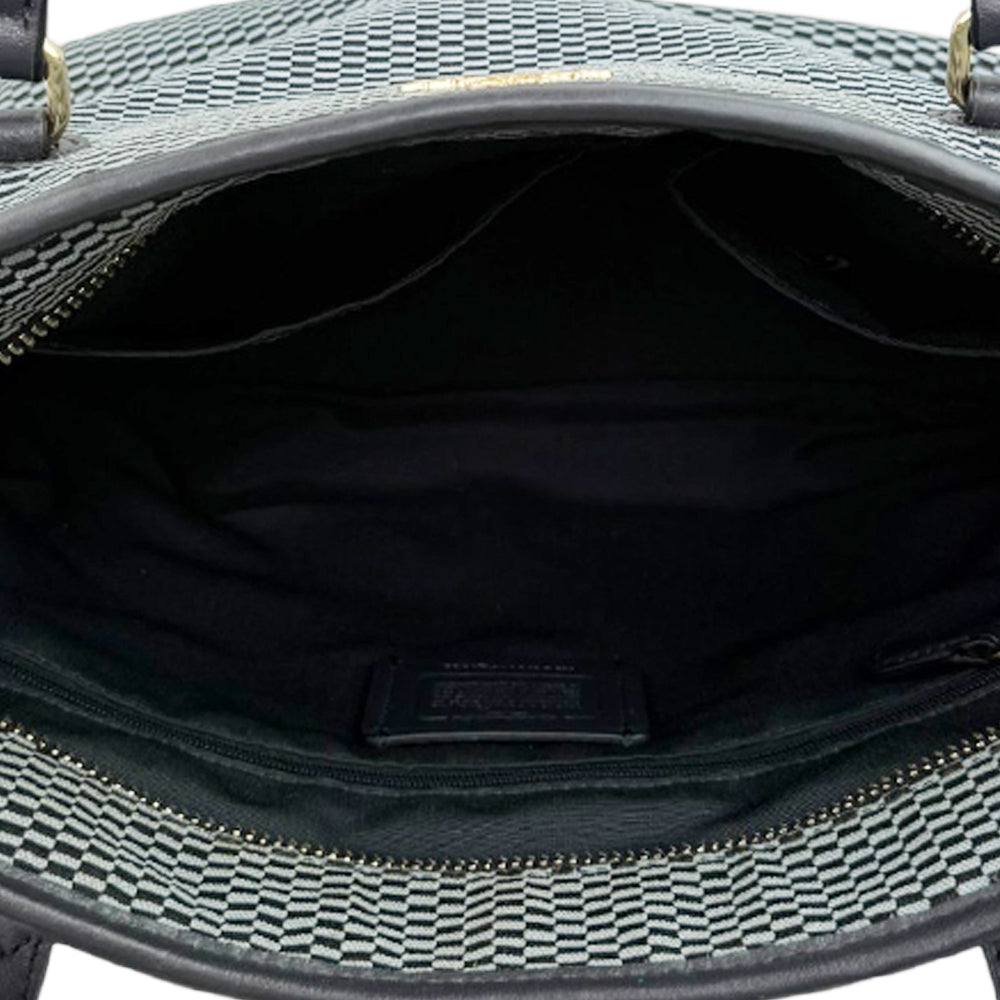 COACH Ava Blue Canvas Tote Shoulder Bag LHQ1892
