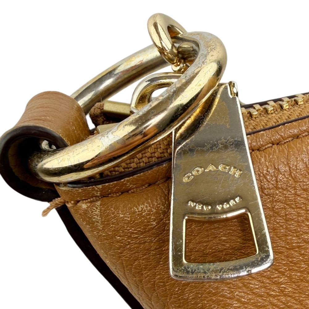 COACH Brown Leather Hobo Shoulder Bag LHQ1893