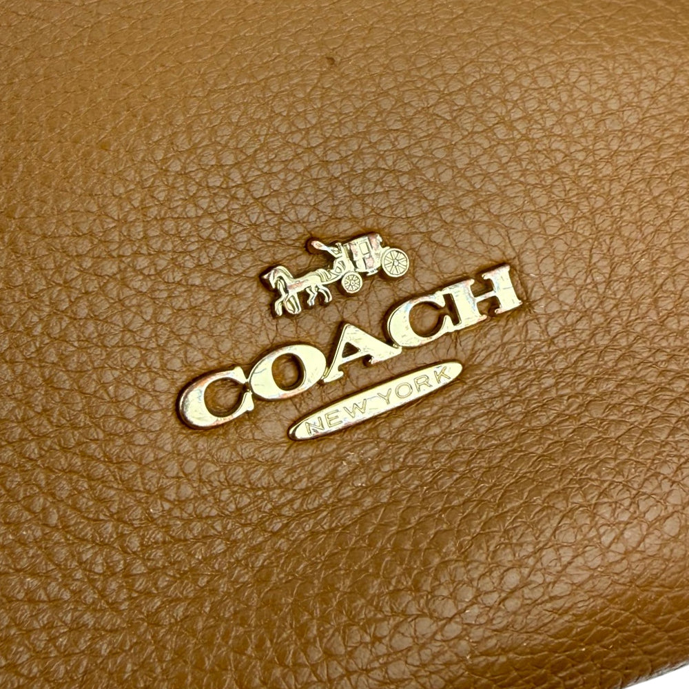 COACH Brown Leather Hobo Shoulder Bag LHQ1893