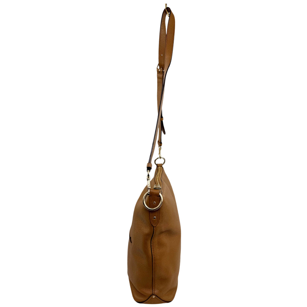 COACH Brown Leather Hobo Shoulder Bag LHQ1893