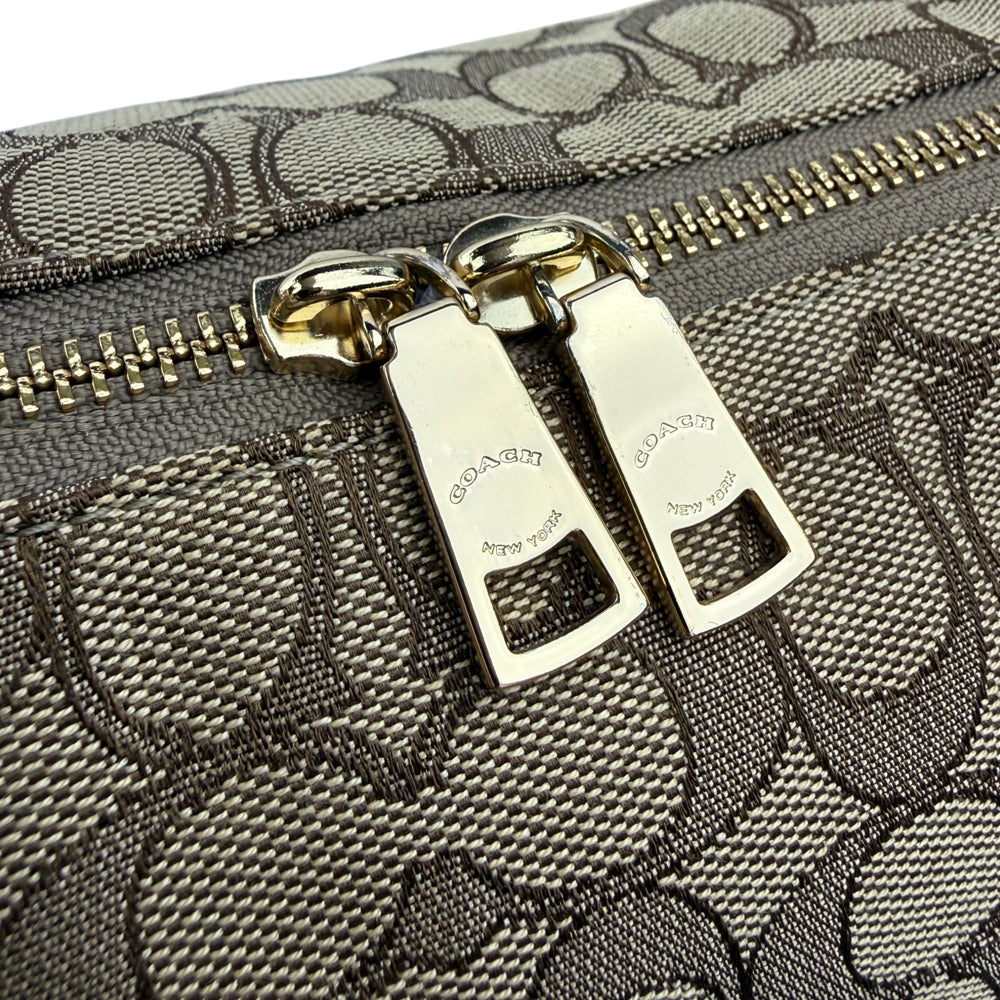 COACH Celeste Signature Canvas Brown Hand Bag LHQ1898