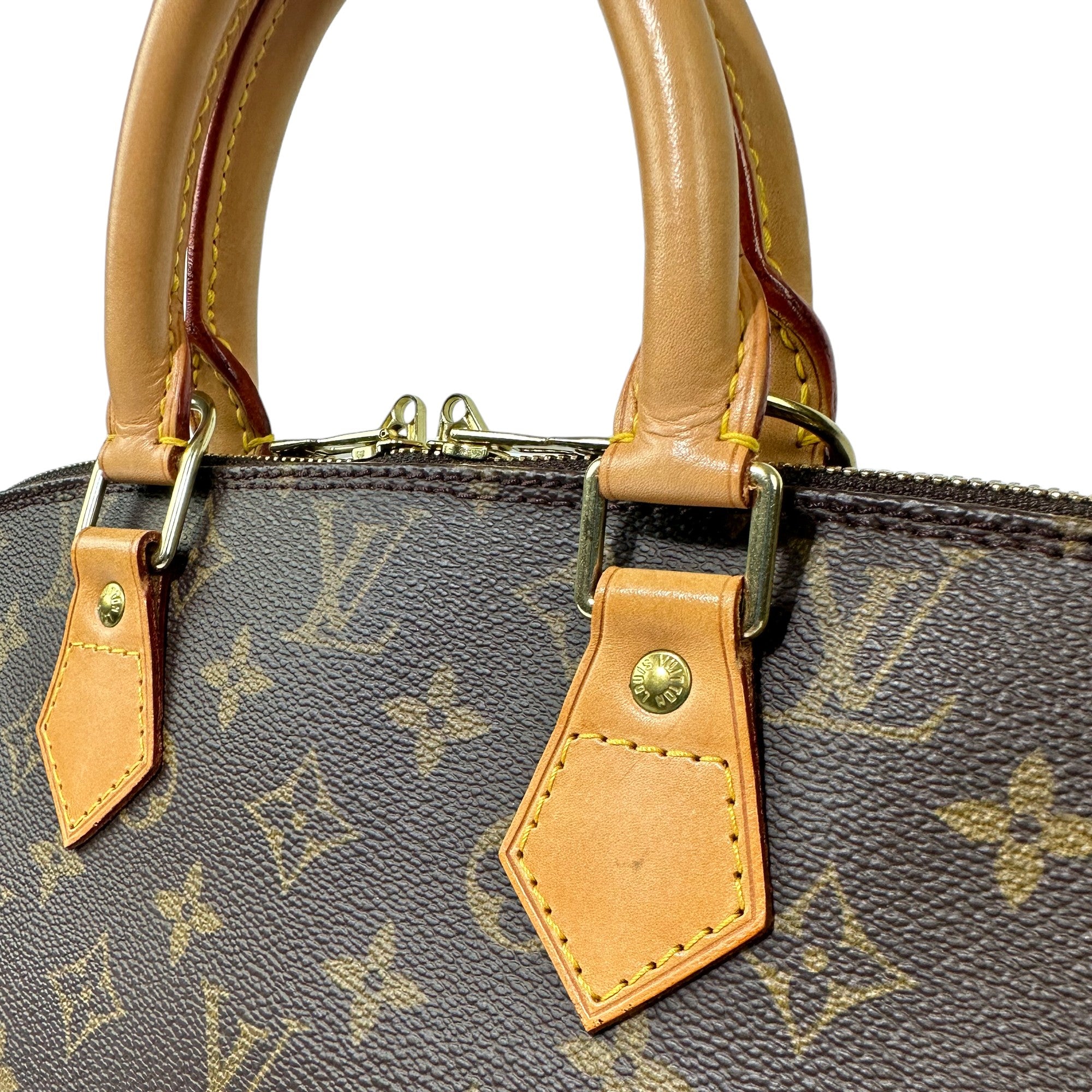 LOUIS VUITTON Alma PM Handbag Monogram Canvas LHQ19