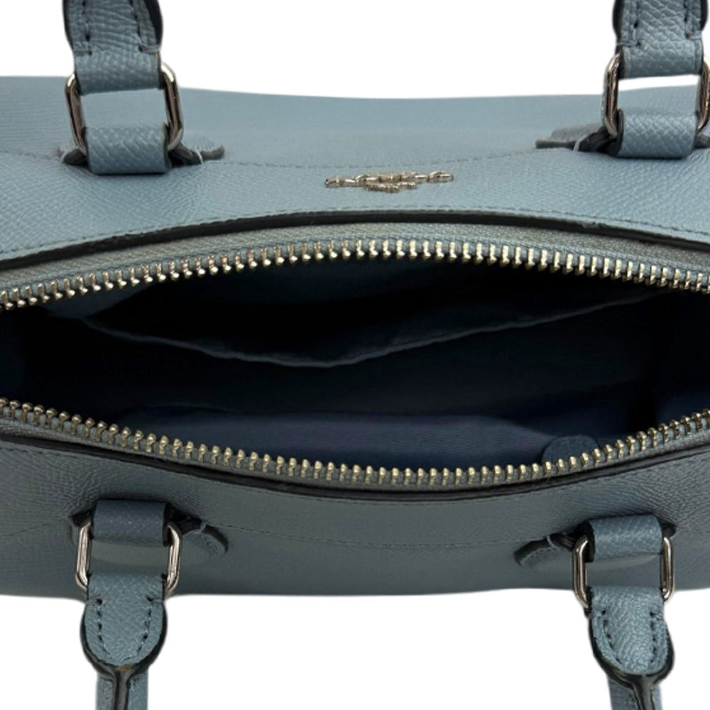 COACH Mini Bennet Blue Leather 2 Way Crossbody Hand Bag LHQ1901