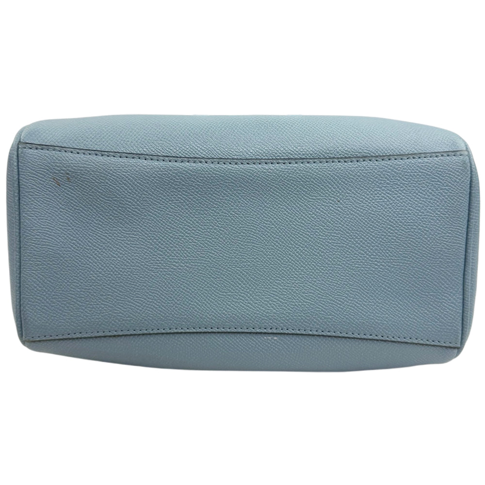 COACH Mini Bennet Blue Leather 2 Way Crossbody Hand Bag LHQ1901