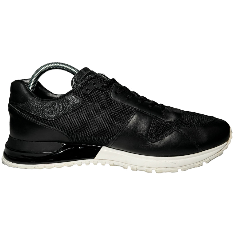 LOUIS VUITTON Negro Run Away Zapatillas Tamaño 7.5 UK LHQ192