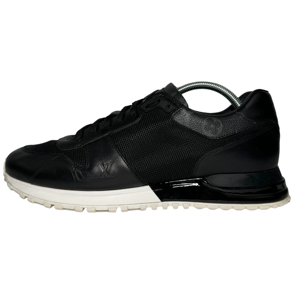 LOUIS VUITTON Negro Run Away Zapatillas Talla 9 UK LHQ193