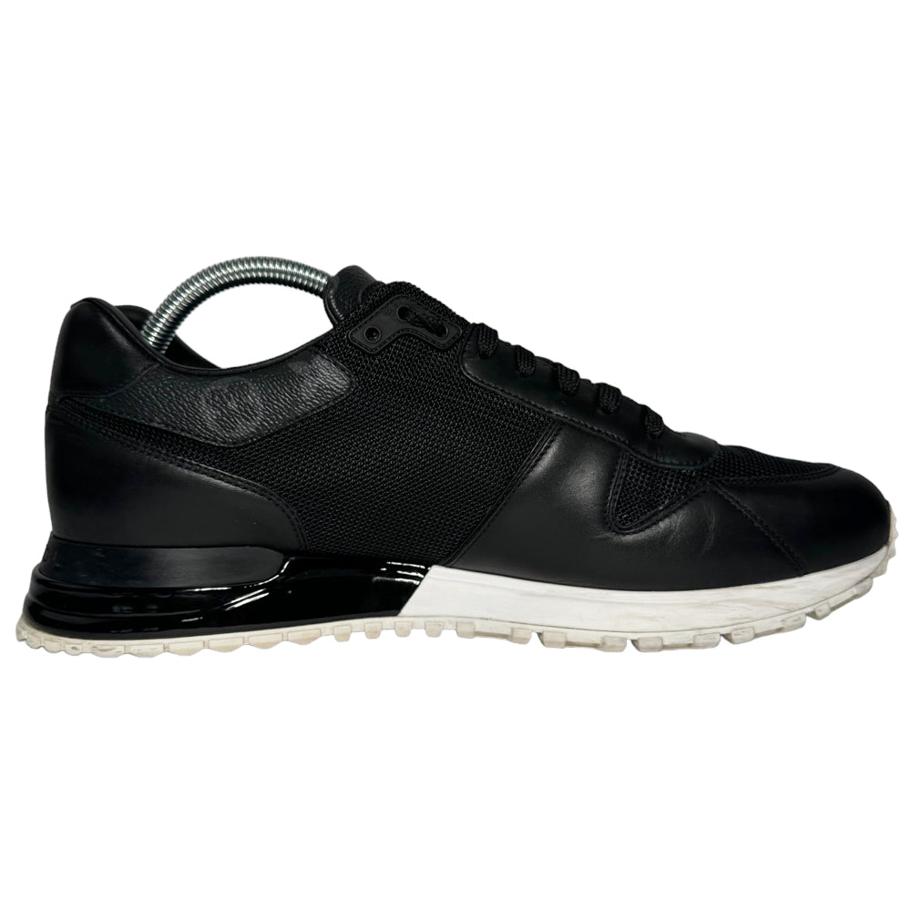 LOUIS VUITTON Black Run Away Trainers Size 9 UK LHQ193