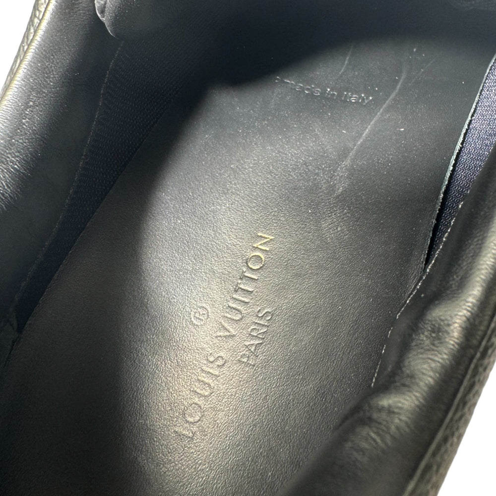 LOUIS VUITTON Schwarz Run Away Turnschuhe Größe 9 UK LHQ193