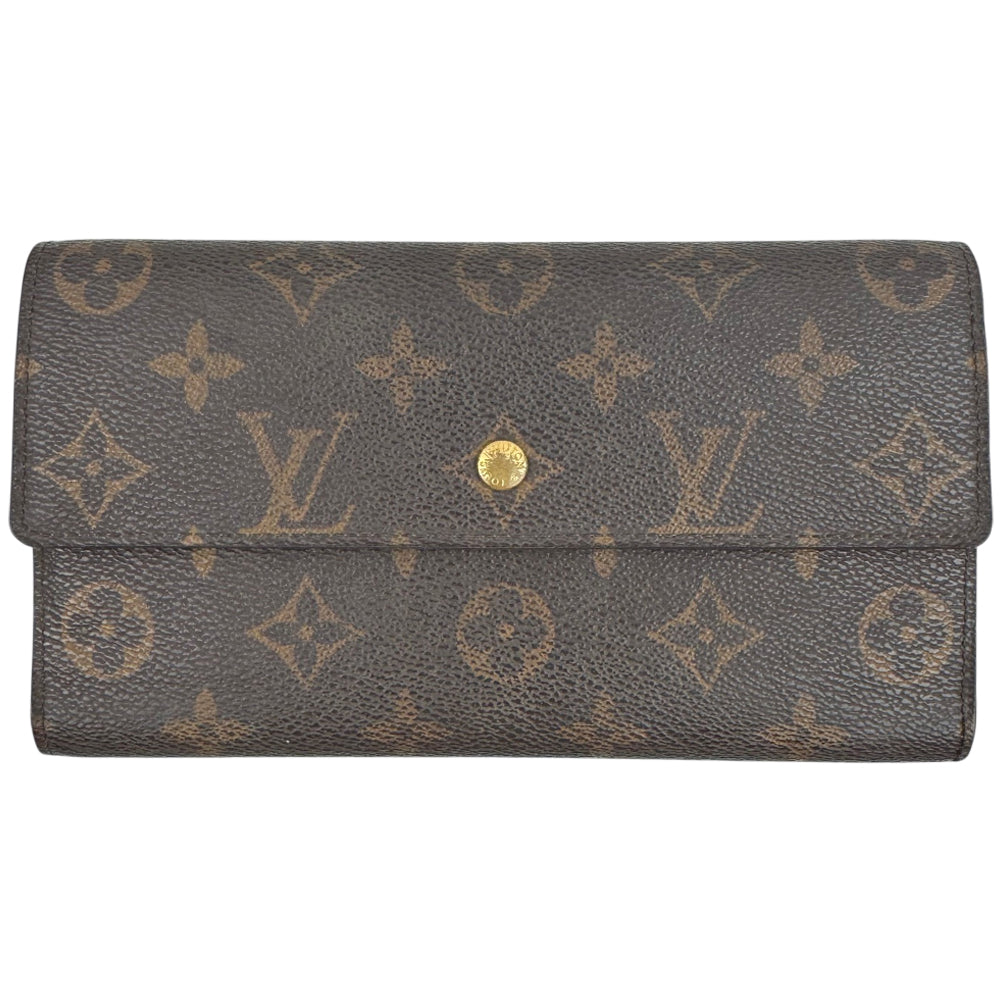 LOUIS VUITTON Monogram Porto Tresor International Long Purse LHQ1931