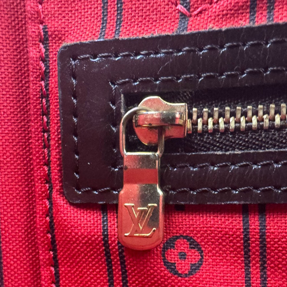LOUIS VUITTON Neverfull PM Damier Ebene Shoulder Bag LHQ1936