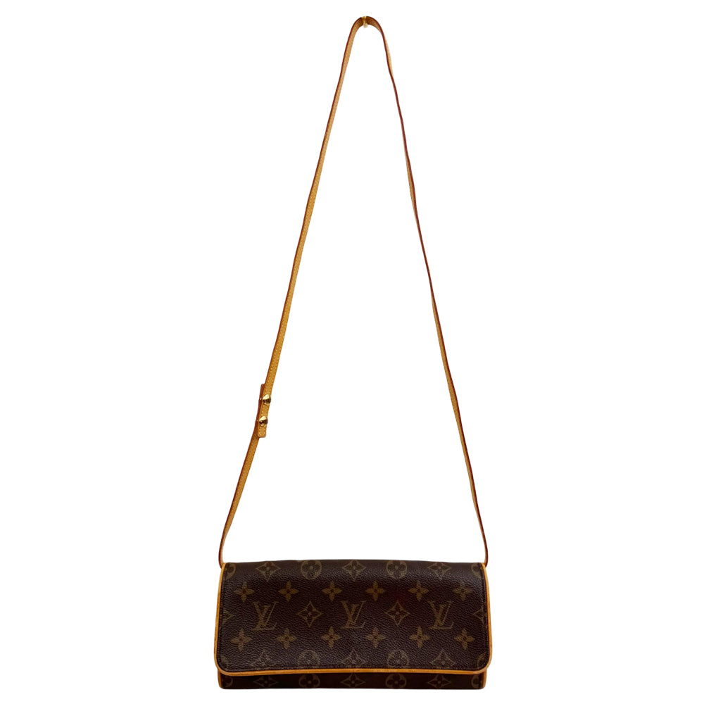 LOUIS VUITTON Monogram Twin Pochette GM Shoulder Bag LHQ1943