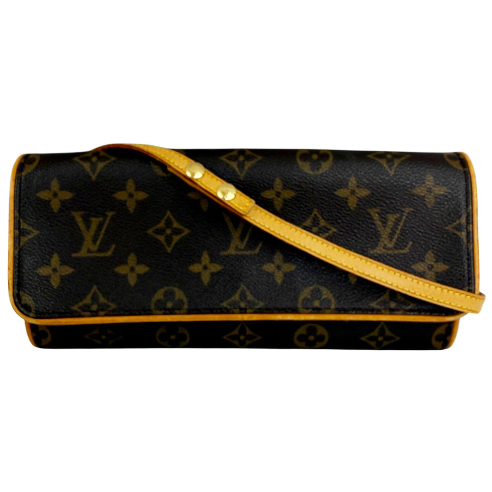 LOUIS VUITTON Monogram Twin Pochette GM Shoulder Bag LHQ1943