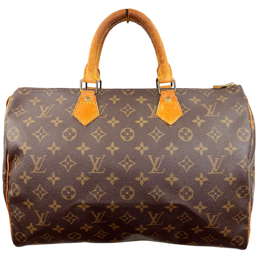 LOUIS VUITTON Speedy 35 Monogram Boston Bag LHQ1946