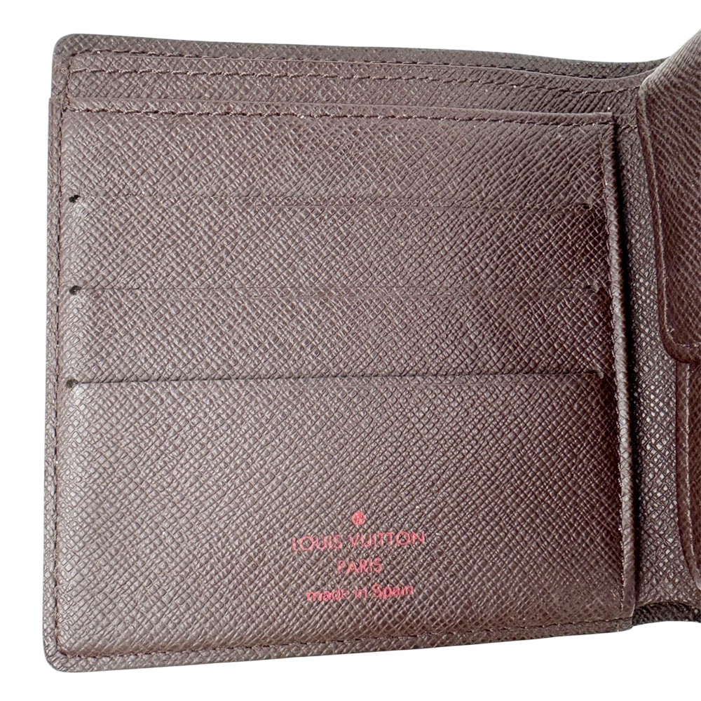 LOUIS VUITTON Damier Ebene Marco Wallet LHQ1951