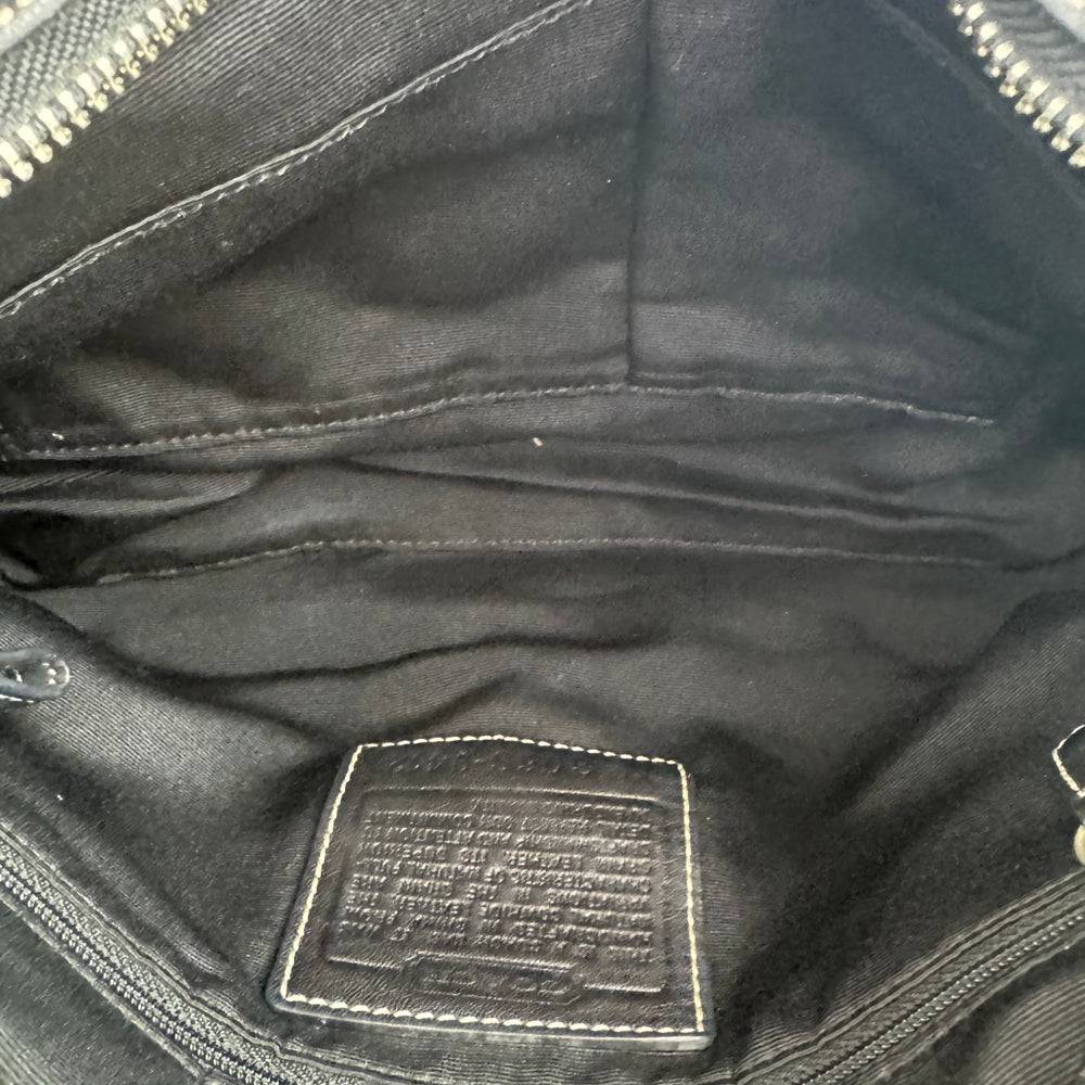 COACH Soho Buckle Black Leather Shoulder Bag LHQ1957