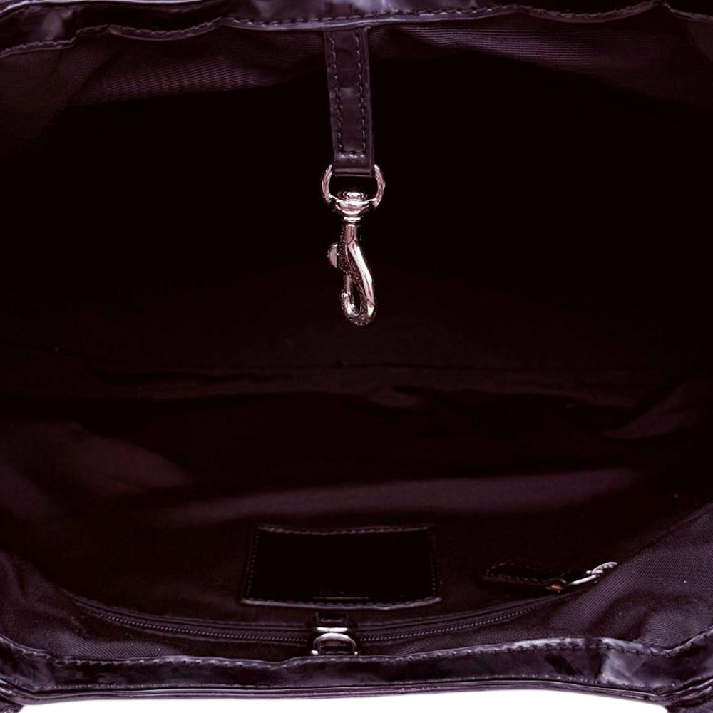 COACH Devin Signature Grey Canvas Shoulder Bag LHQ1961