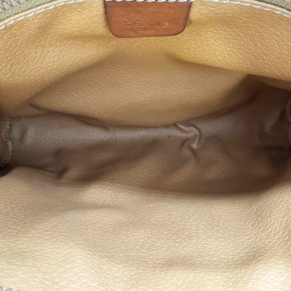 CELINE Macadam Light Brown Clutch Pouch LHQ1972
