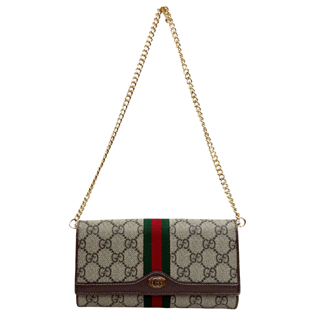 GUCCI GG Sherry Line Purse Wallet LHQ1985