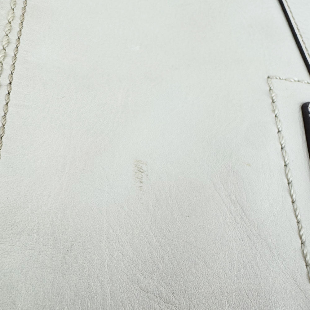 COACH Soho White Leather Shoulder Bag LHQ1987