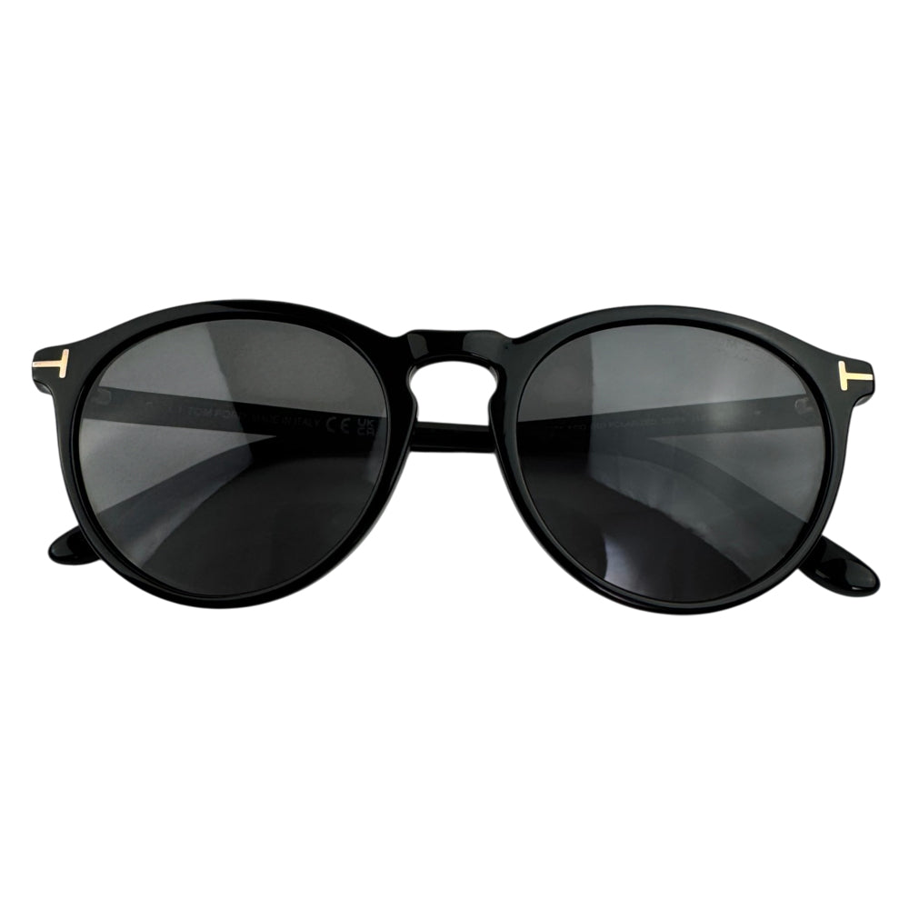 TOM FORD Black Round Sunglasses LHQ1992