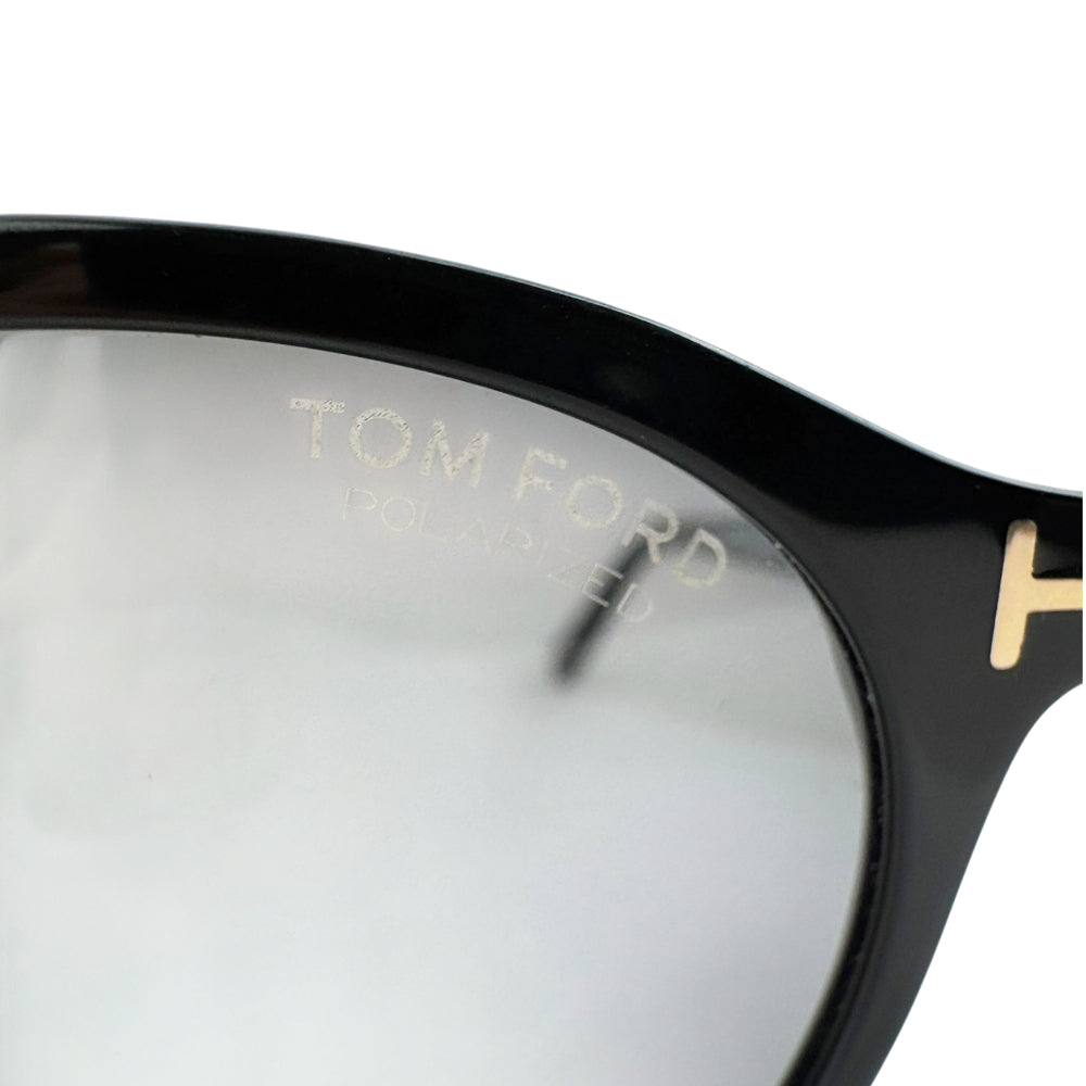 TOM FORD Black Round Sunglasses LHQ1992