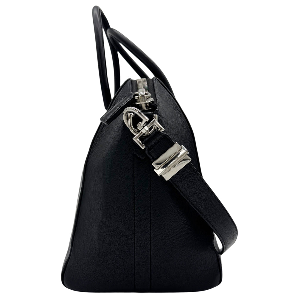 GIVENCHY Antigona Medium Black Leather Shoulder Bag LHQ1994
