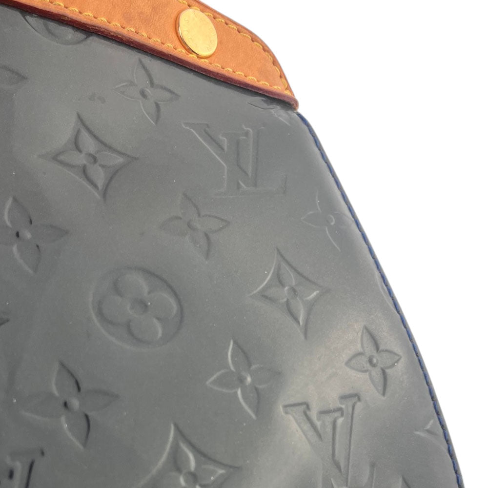 LOUIS VUITTON Vert Tonic Vernis Empreinte Monogram Brea MM Shoulder Bag LHQ1999