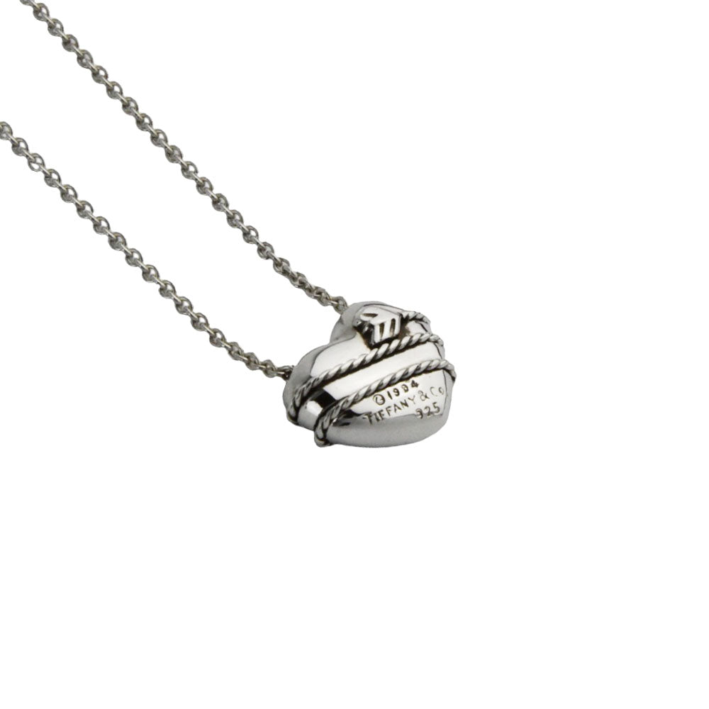 TIFFANY & Co. Collier Pendentif Flèche Coeur Argent LHQ200