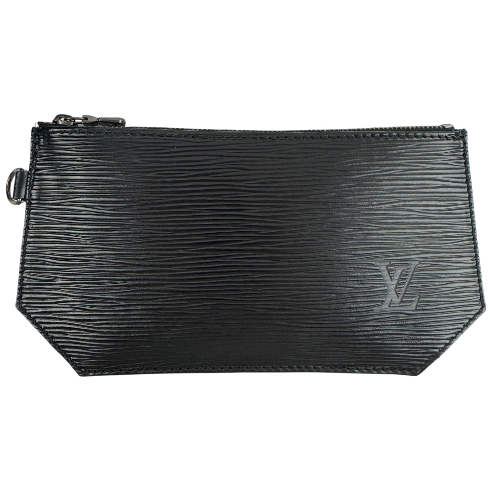LOUIS VUITTON Sac D'Epaule Black Epi Leather Shoulder Bag LHQ2003