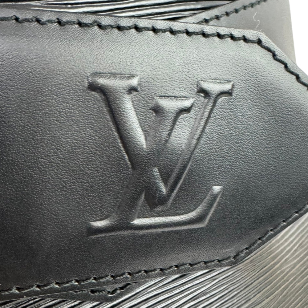 LOUIS VUITTON Sac D'Epaule Black Epi Leather Shoulder Bag LHQ2003