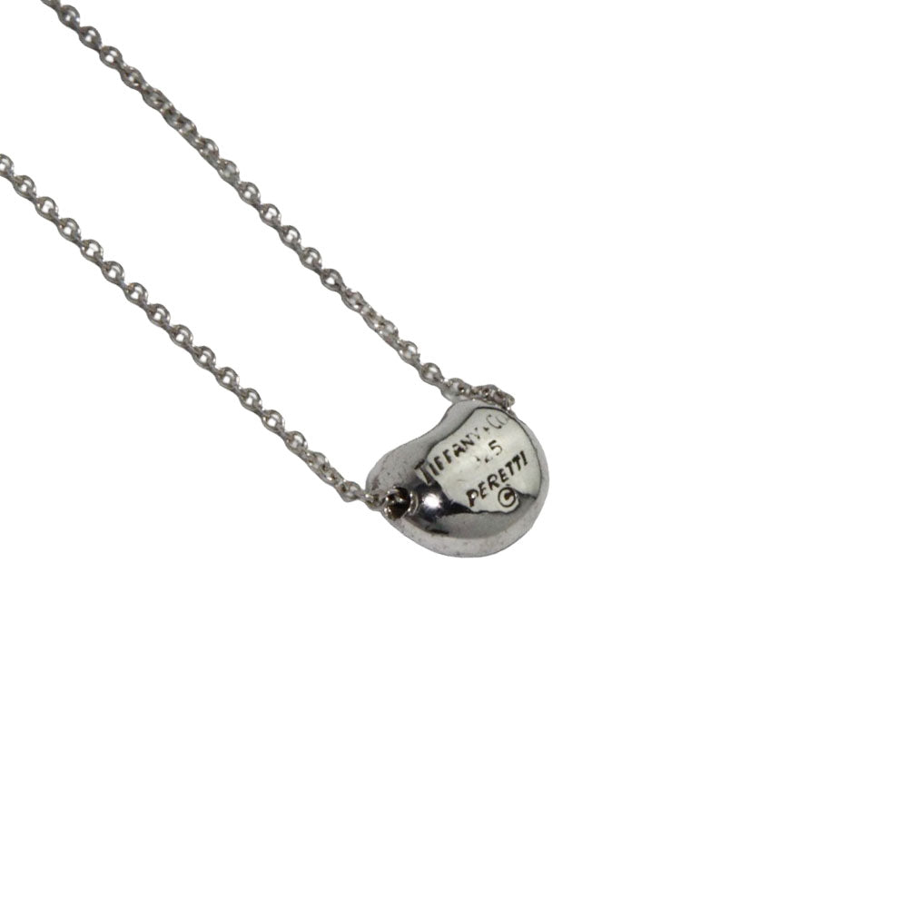 TIFFANY & Co. Collar Bean Pendant Plata LHQ201