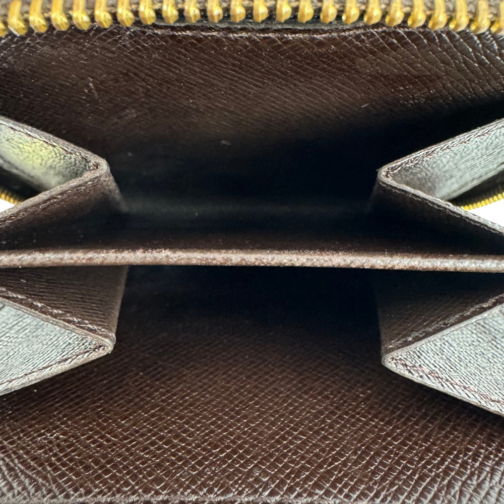 LOUIS VUITTON Damier Ebene Compact BiFold Wallet LHQ2015