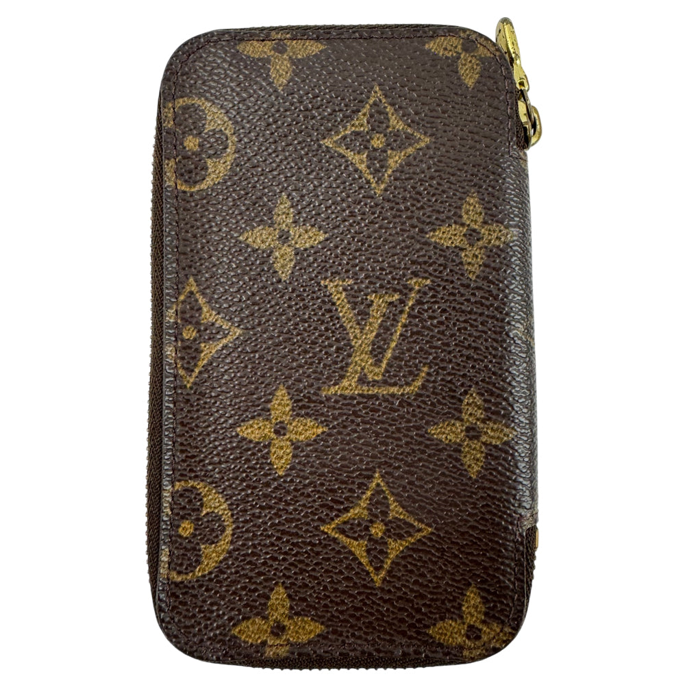 LOUIS VUITTON Monogram Zip Around 6 Point Key Holder LHQ2016