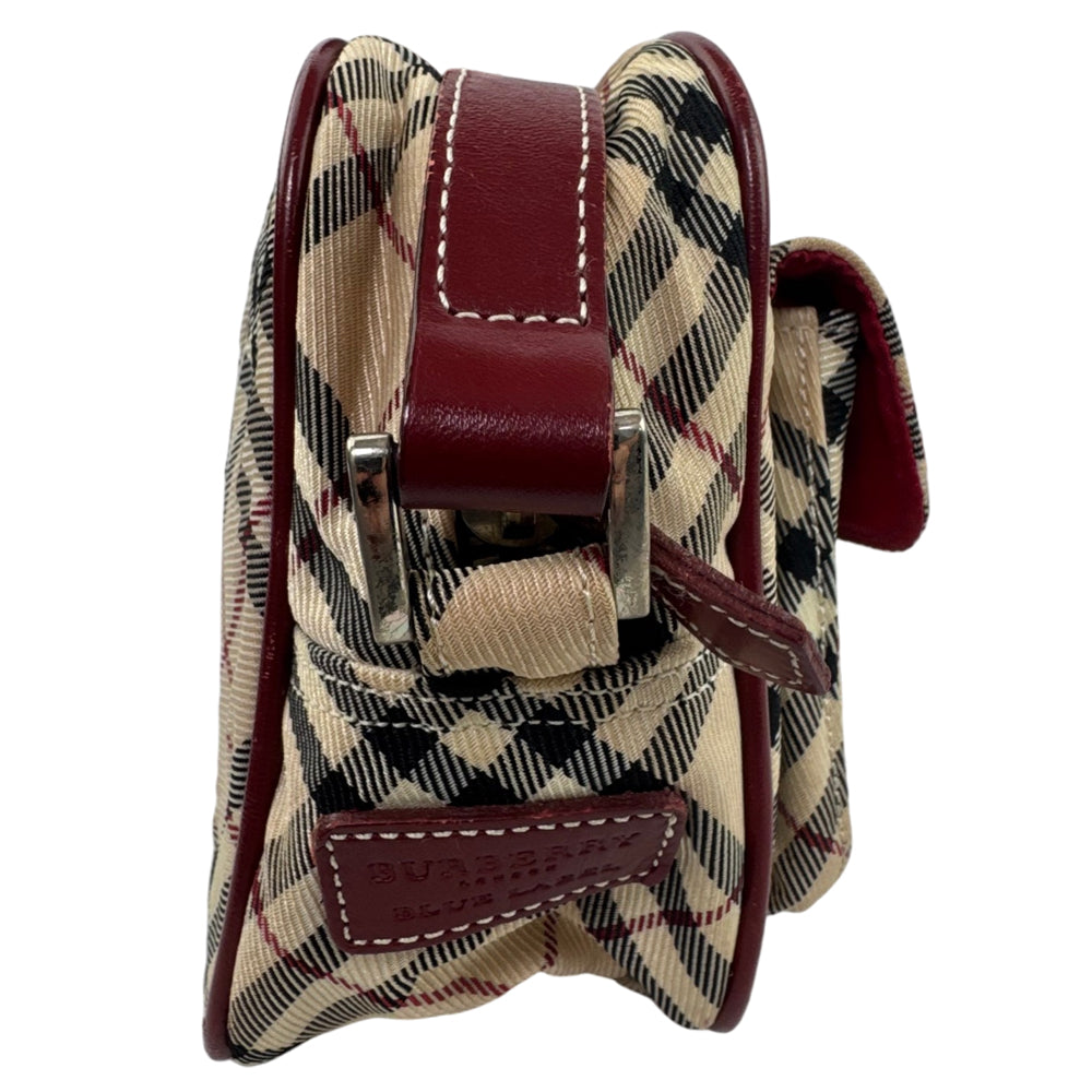 BURBERRY Blue Label Nova Check Shoulder Crossbody Bag LHQ2026