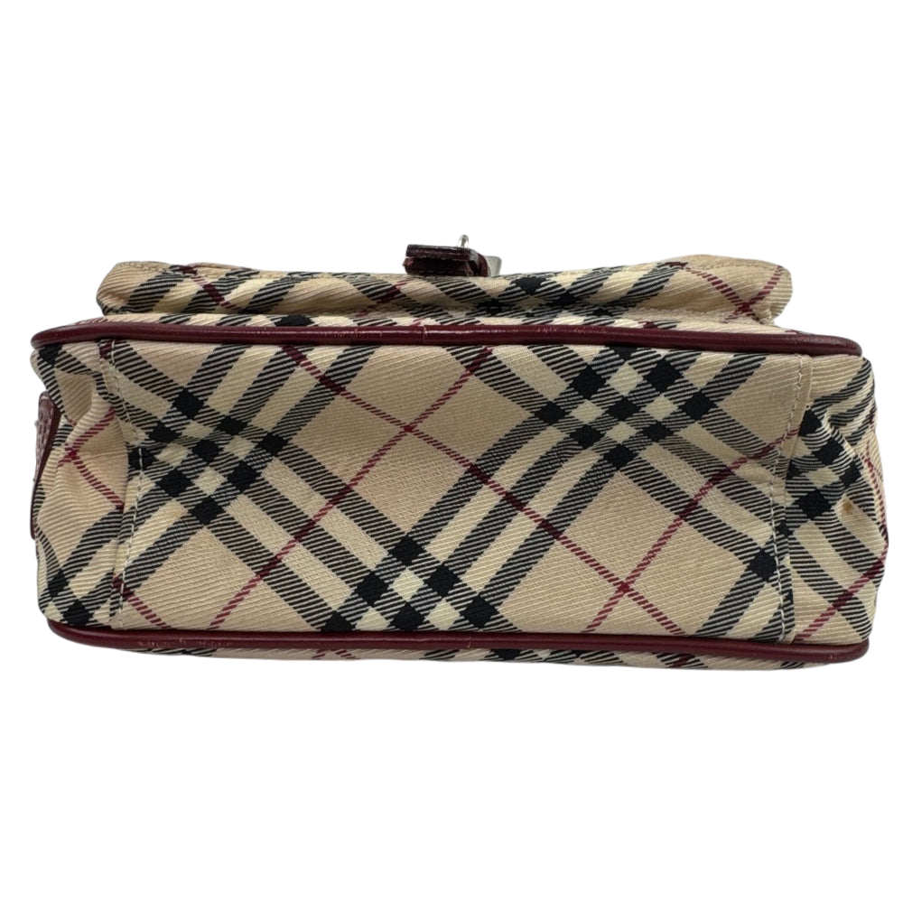 BURBERRY Blue Label Nova Check Shoulder Crossbody Bag LHQ2026