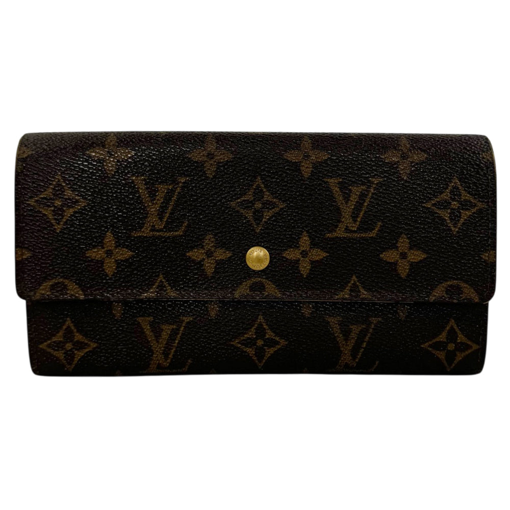 LOUIS VUITTON Monogram Sarah Long Purse LHQ2036