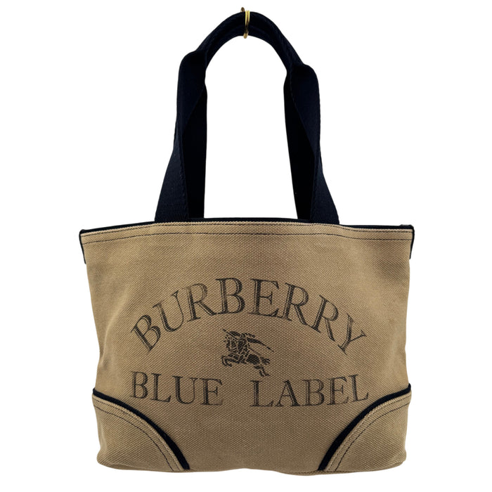 BURBERRY Blue Label Canvas Tote Bag LHQ2038