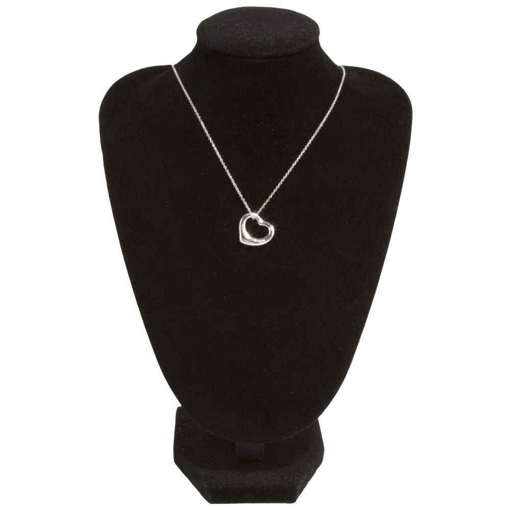 TIFFANY & Co. Collier Pendentif Coeur Ouvert Argent LHQ204