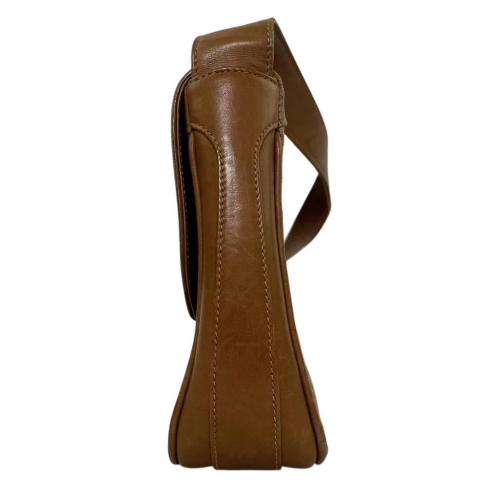 GUCCI Micro GG Brown Shoulder Bag LHQ2040