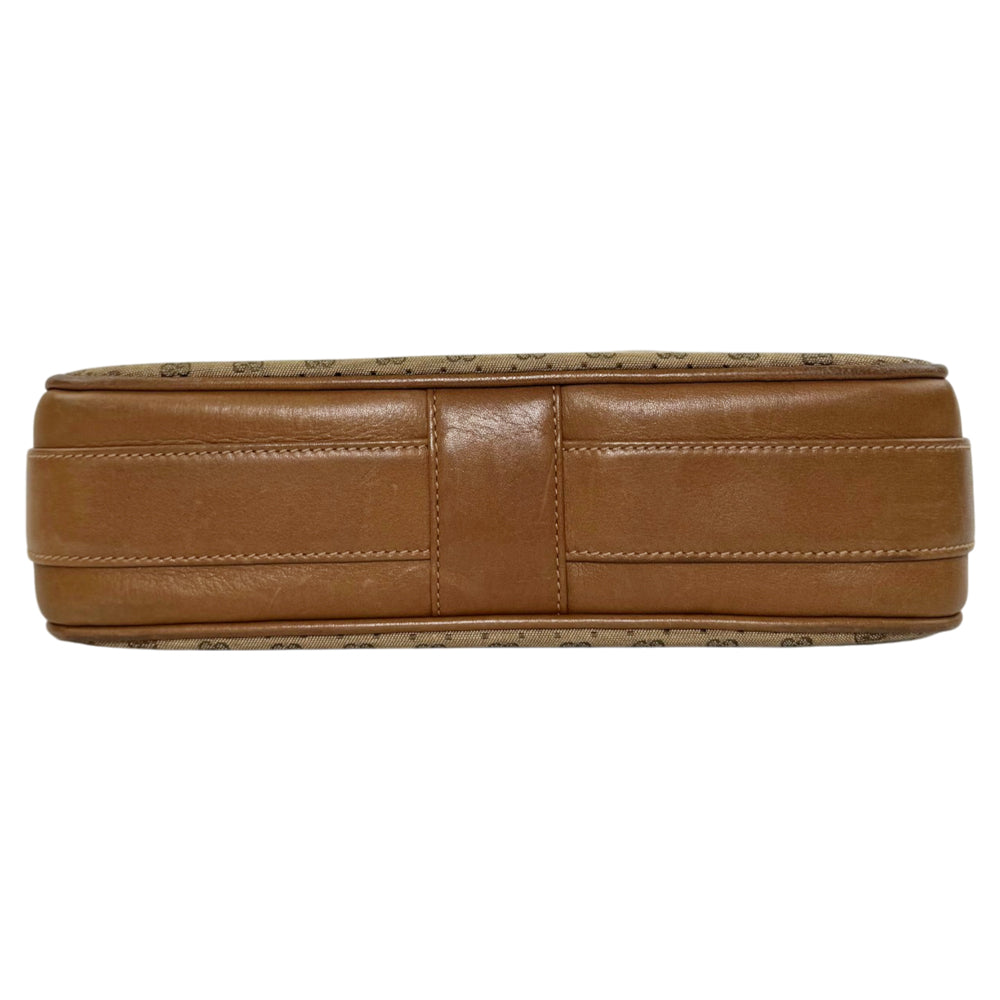 GUCCI Micro GG Brown Shoulder Bag LHQ2040