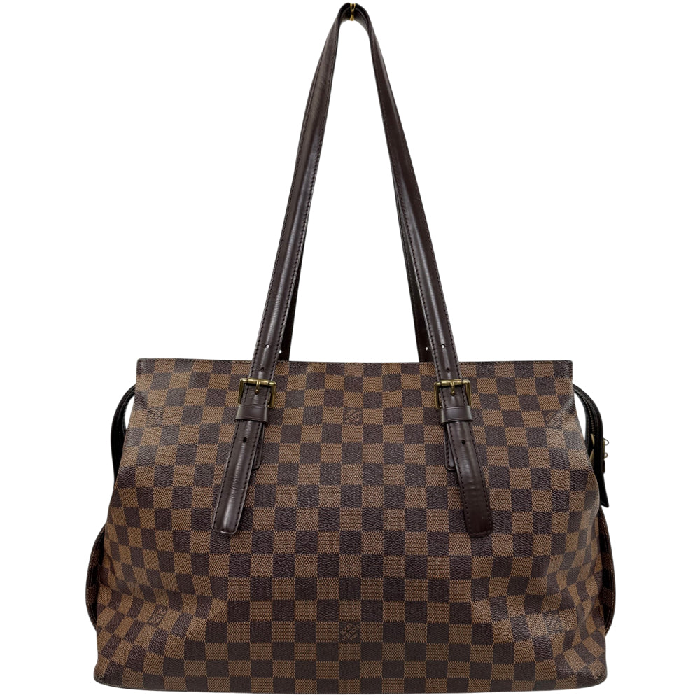 LOUIS VUITTON Damier Ebene Chelsea Tote Shoulder Bag LHQ2041
