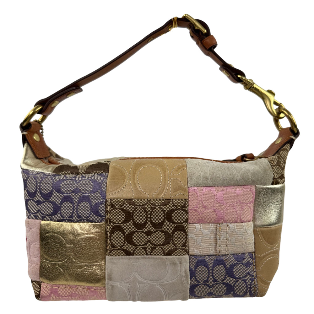 COACH Signature Patchwork Multicoloured Mini Bag LHQ2063