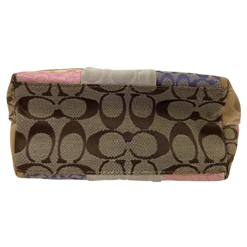 COACH Signature Patchwork Multicoloured Mini Bag LHQ2063