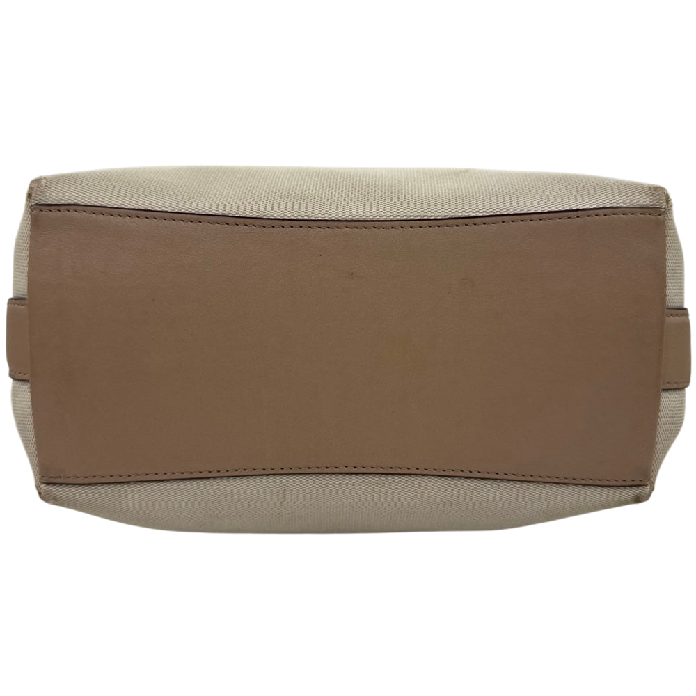 COACH Beige Canvas Shoulder Crossbody Bag LHQ2067